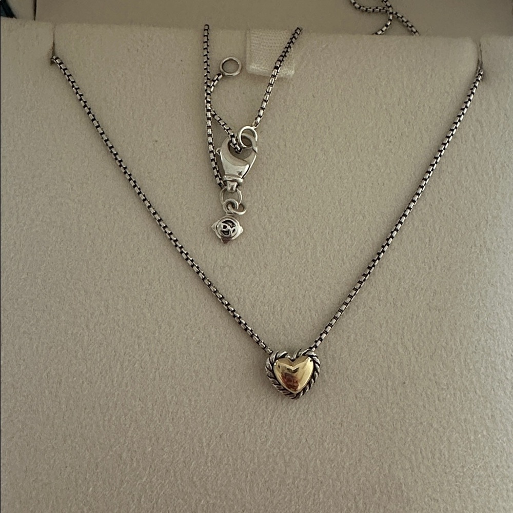 David Yurman Cookie Classic Heart Necklace
